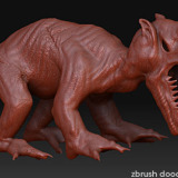 Fantasy Creature doodling in ZBrush