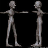 The old Goblin project with some ZBrush doodling