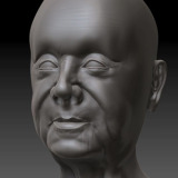 Sculpt of a Male Head