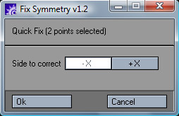 Fix Symmetry - Quick Fix